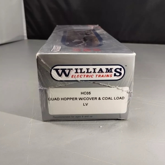 Williams Electric Trains HC05 Quad Hopper W/Cover & Coal Load LV New Sealed - Picture 2 of 4